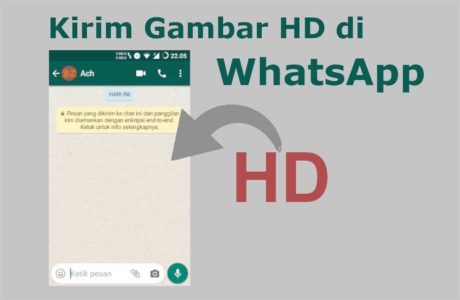 Kirim gambar HD di Whatsapp