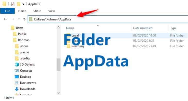 Apa itu Folder Appdata, dan Cara Cepat Membukanya