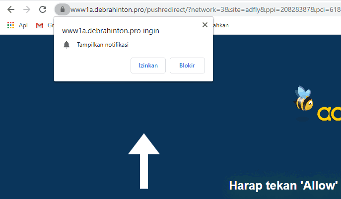 Cara Memblokir iklan Notifikasi Google Chrome