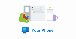 menggunakan your phone windows 10