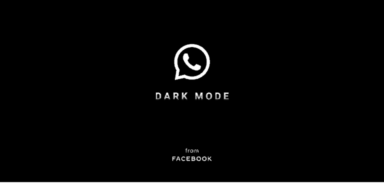Dark mode WhatsApp