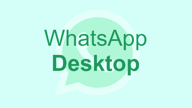 Menggunakan WhatsApp Web dan Desktop