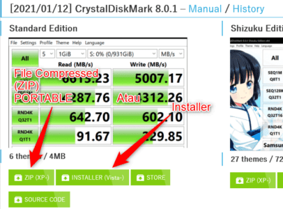 Download CrystalDiskMark