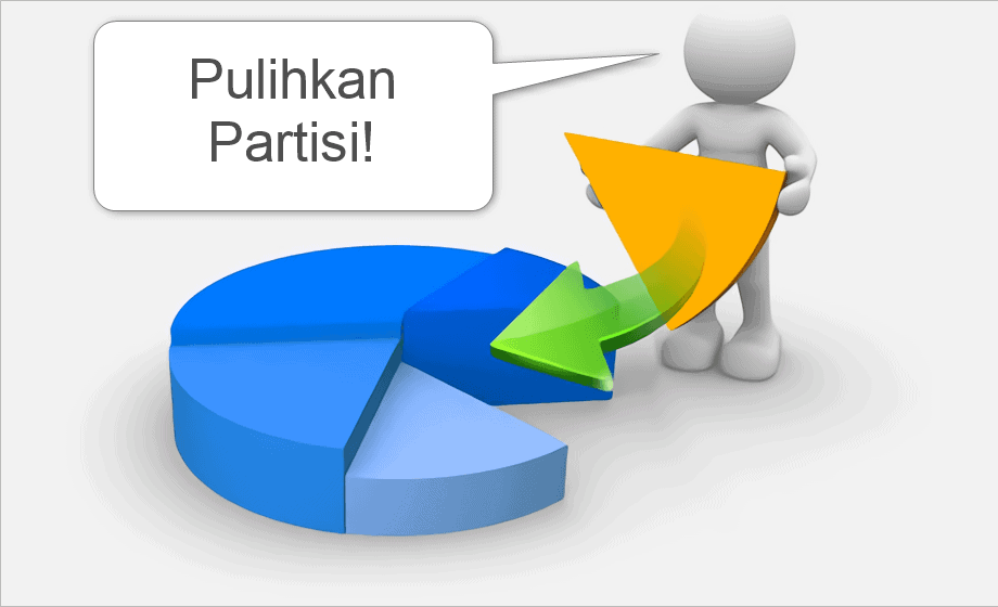 Memulihkan Partisi yang hilang