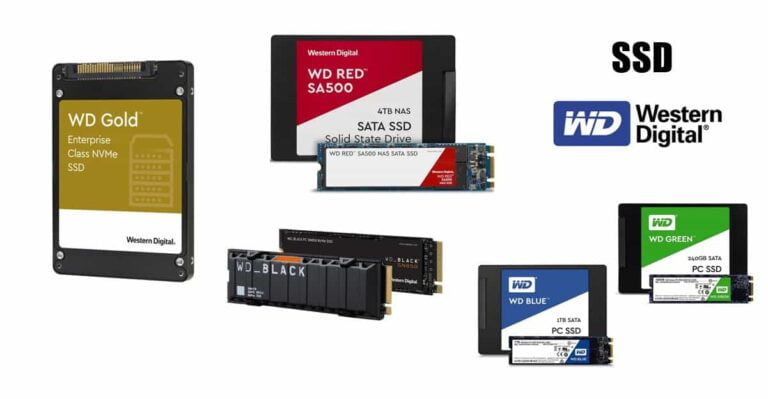 Perbedaan SSD WD Green, Blue, Black, Red dan Gold