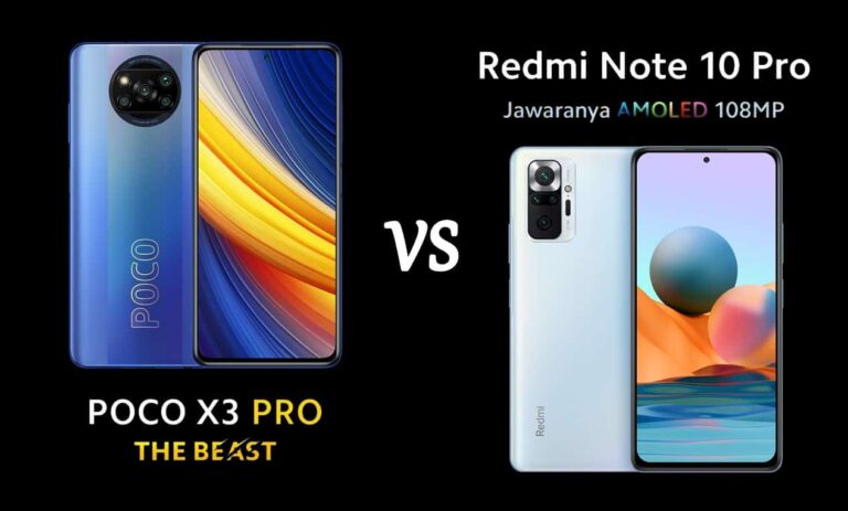 poco x3 pro vs redmi note 10 pro