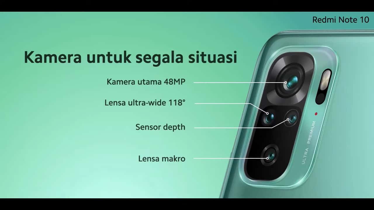 Empat kamera belakang dan bisa bisa 4K 30fps