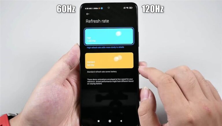 refresh rate layar