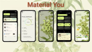 Ponsel Android 12 - Material You