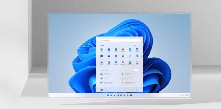 Tampilan Microsoft Windows 11