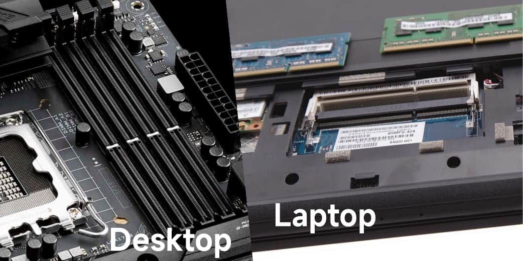 desktop and laptop ram