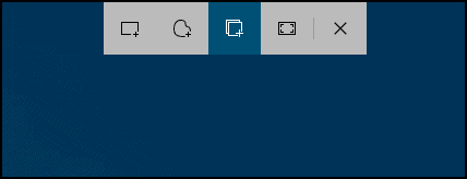 Screenshot snip windows 10