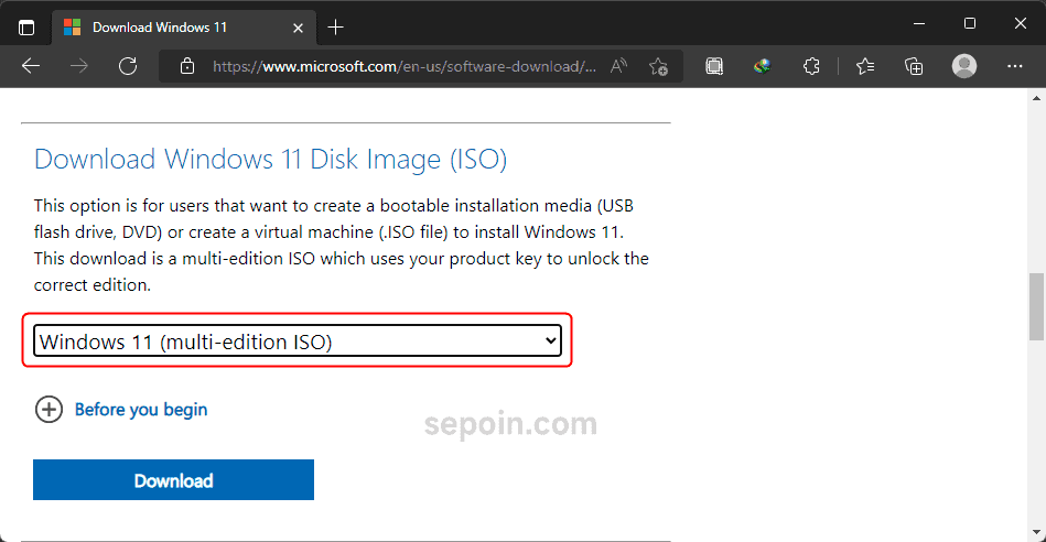 cara download windows 11 iso microsoft web