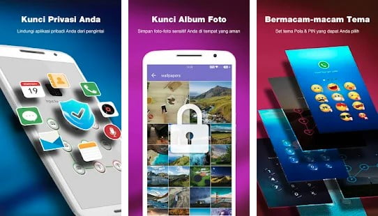 kunci aplikasi AppLock Lock apps Password