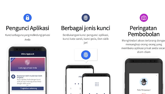 kunci aplikasi Ultra AppLock