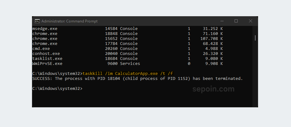 cara menutup paksa program melalui cmd