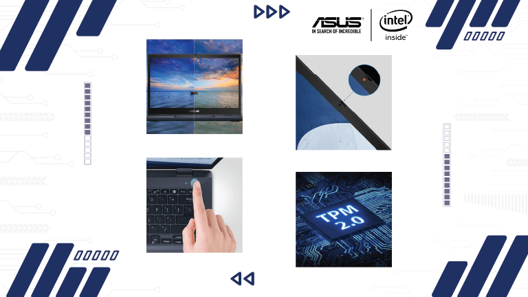 ASUS ExpertBook B3 Flip keamanan