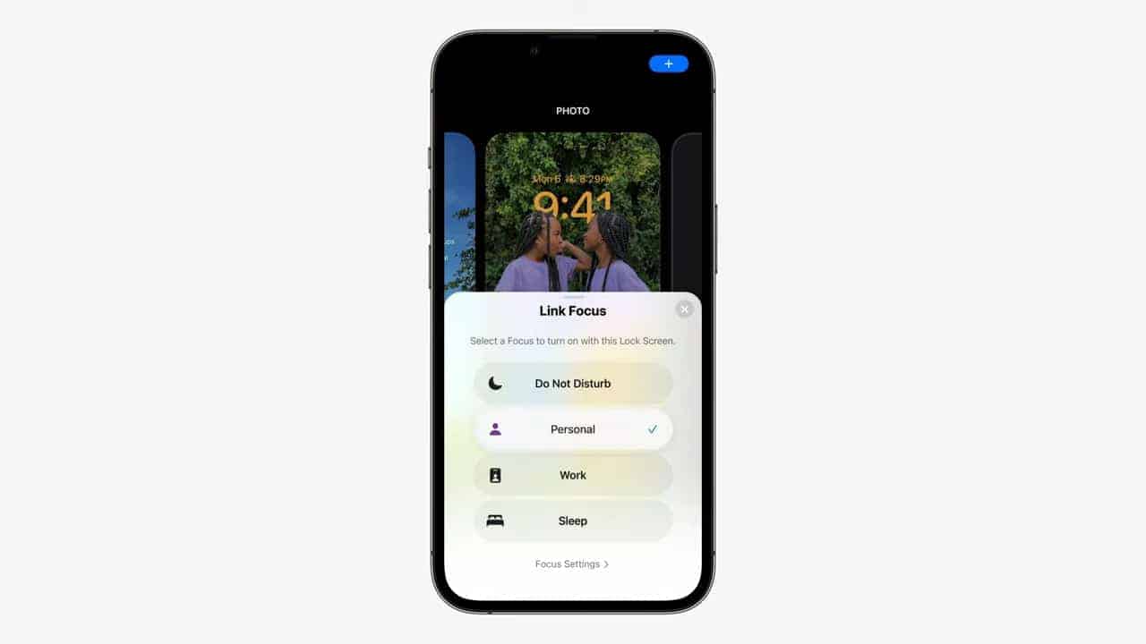 focus mode ios 16 iphone