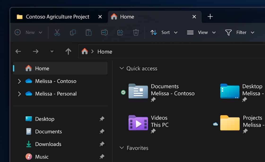 Tab File Explorer