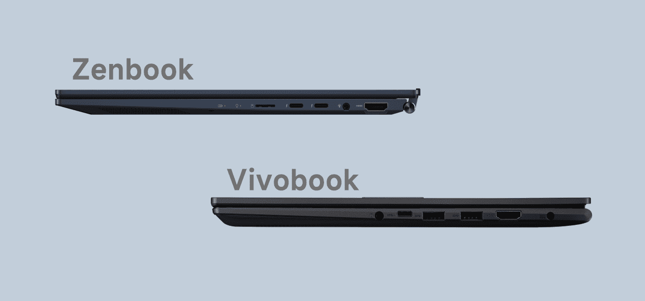 kelengkapan zenbook vs vivobook