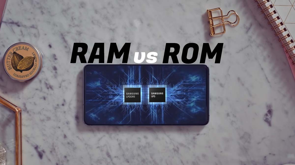 perbedaan ram dan rom