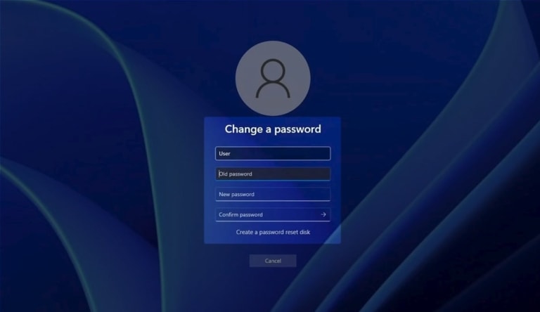 windows minta ganti password