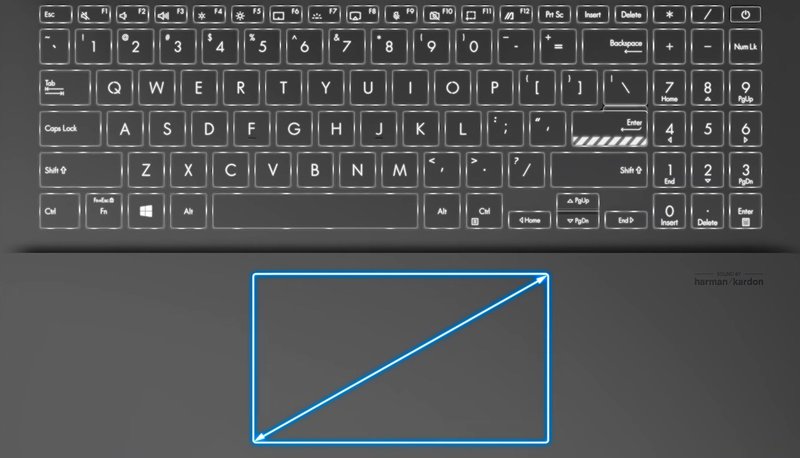 Vivobook Pro 15 keyboard