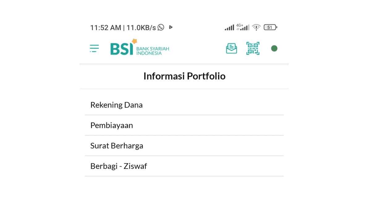 Informasi Portfolio