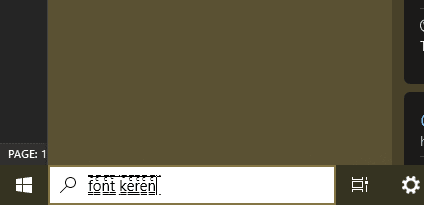 font keren pencarian windows font keren pencarian windows