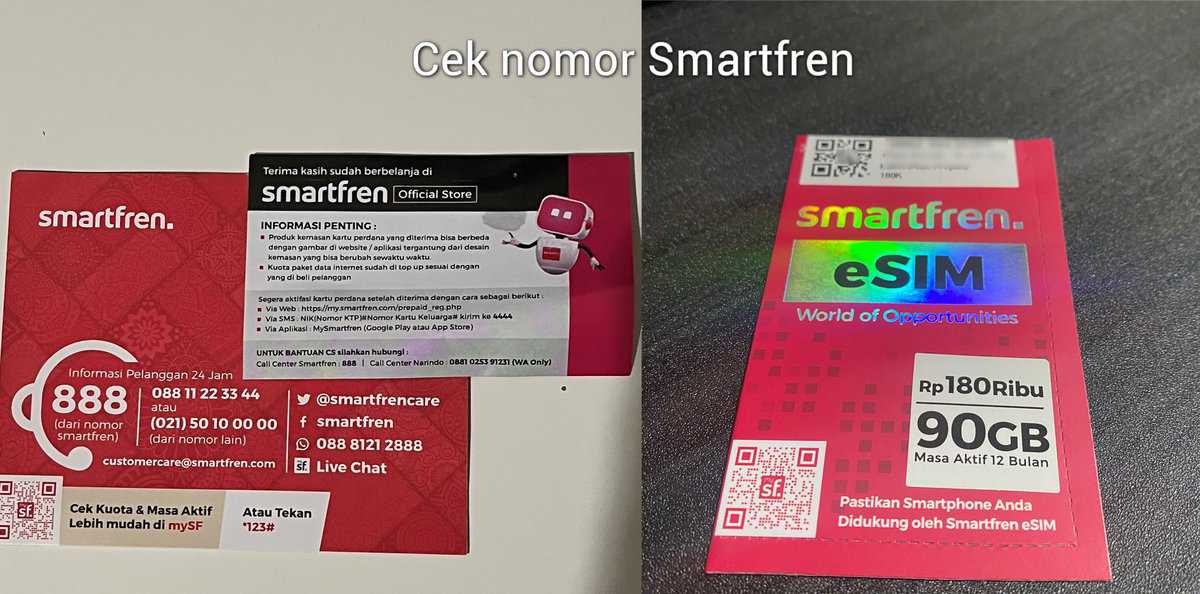 cara cek dan lihat nomor smartfren sendiri tanpa susah