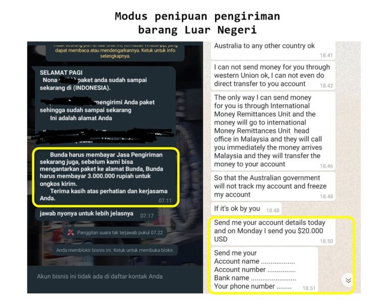 Berikut Ciri-ciri Penipuan Paket Luar Negeri, modus pengiriman palsu