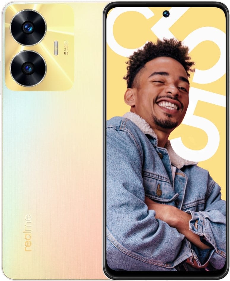 Realme C55 NFC warna realme c55 jingga Sunshower