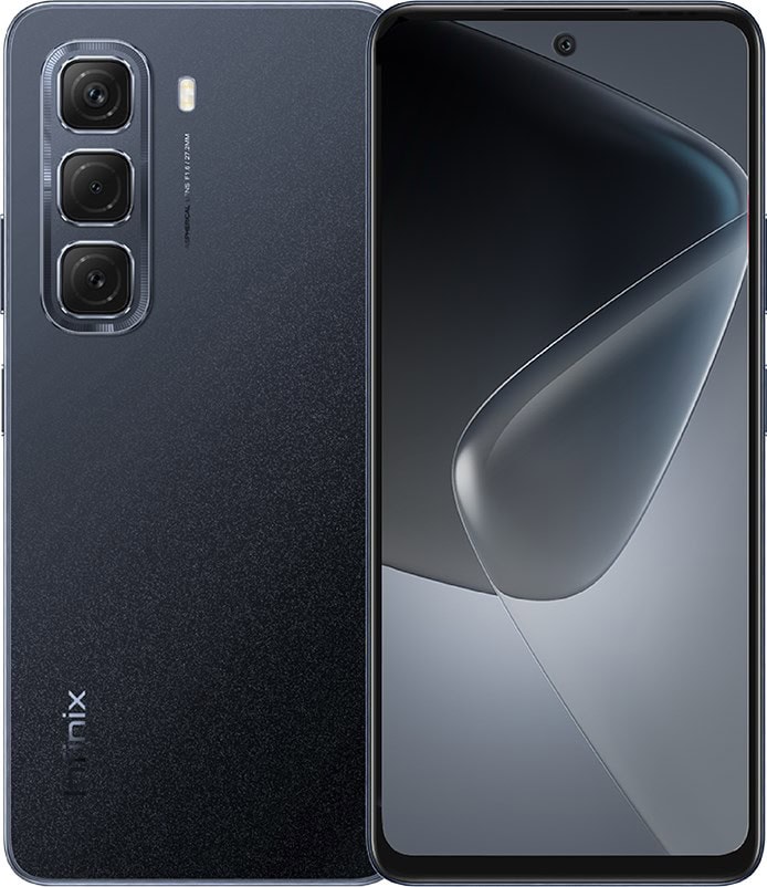 infinix hot 50 4g hitam Sleek Black