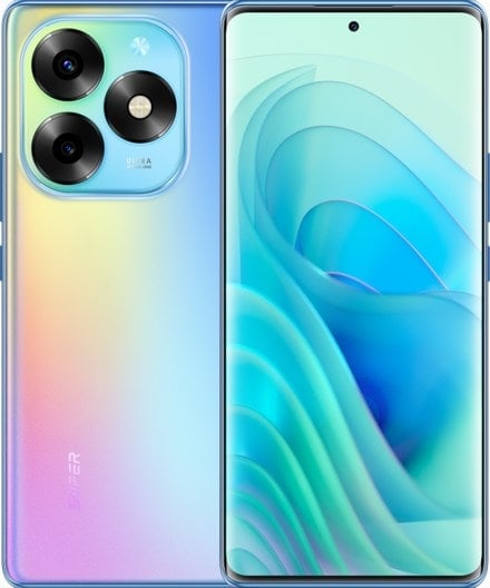 itel s23 plus warna Lake Cyan