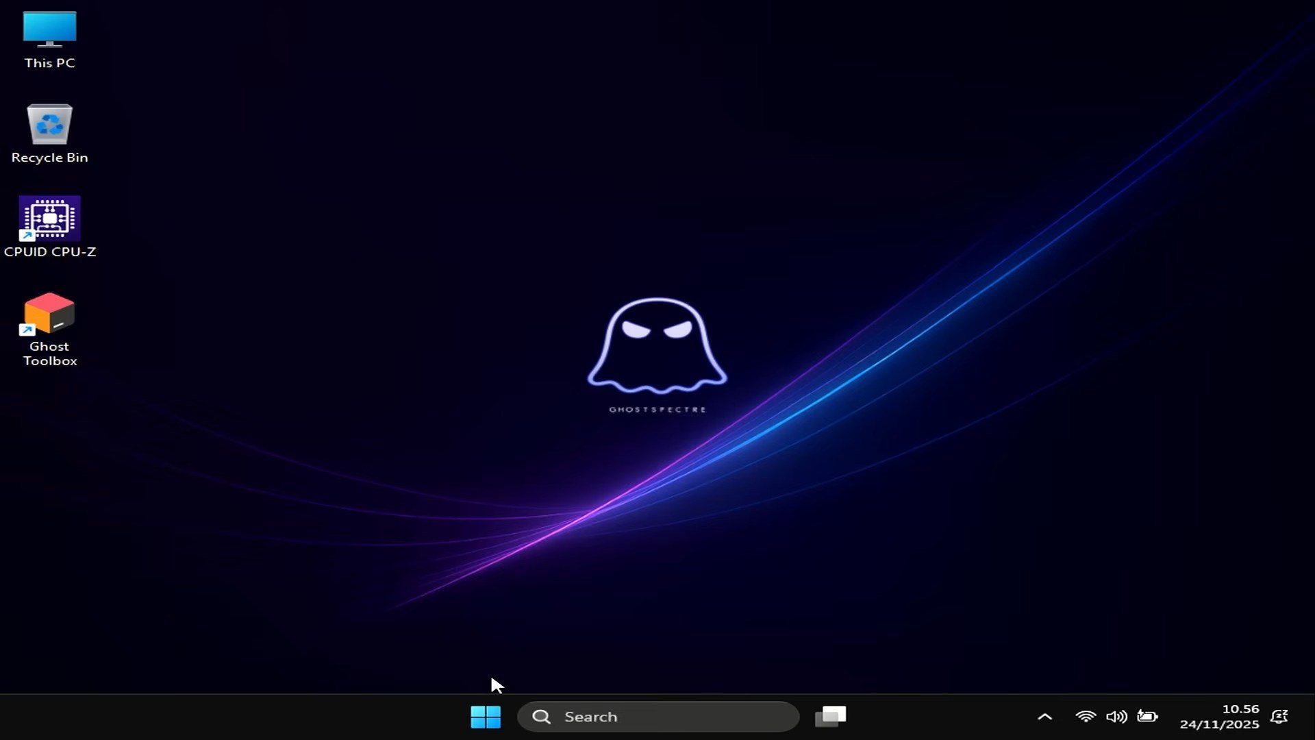 Tampilan Ghost Spectre 25H2 Terbaru