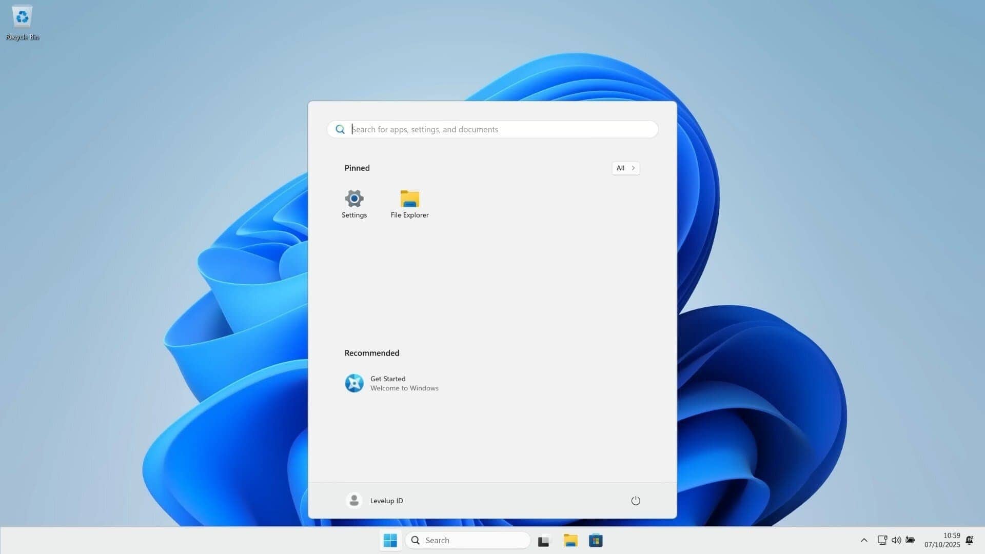 WINDOWS 11 25H2 RINGAN tampilan Tiny11