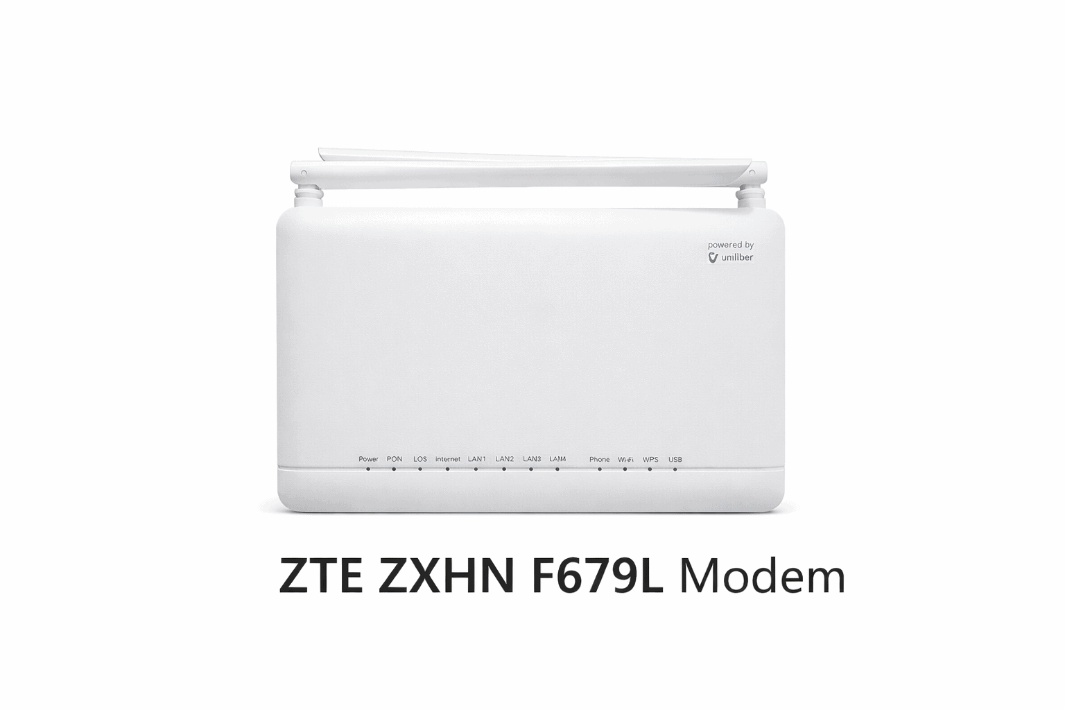 ZTE ZXHN F679L modem, perangkat jaringan internet broadband.